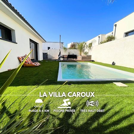 Villa Contemporaine Avec Piscine Chauffee Proche Des Plages Sauvian المظهر الخارجي الصورة
